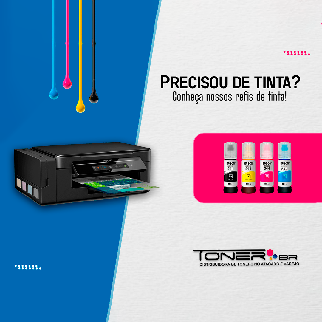 Refis de tinta compatíveis para impressoras em Franca